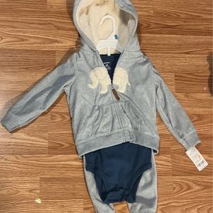 Carters 24 months -3 piece winter outfit- NWT